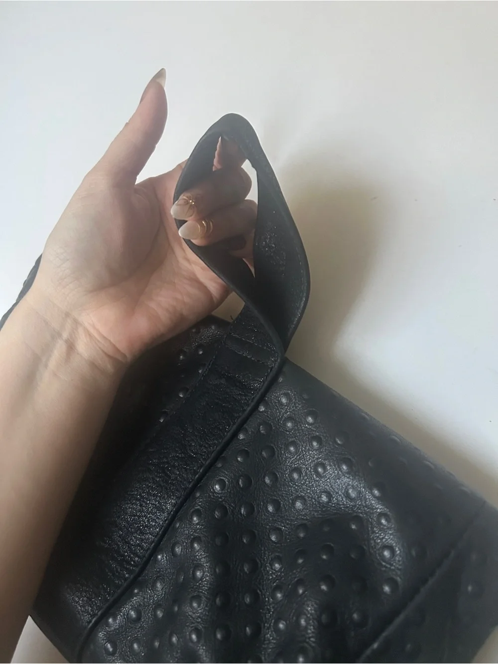 Daniella Lehavi black leather Clutch